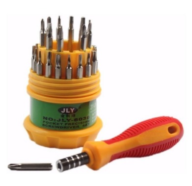 KIT FERRAMENTAS COM 31 PCS-CH-01