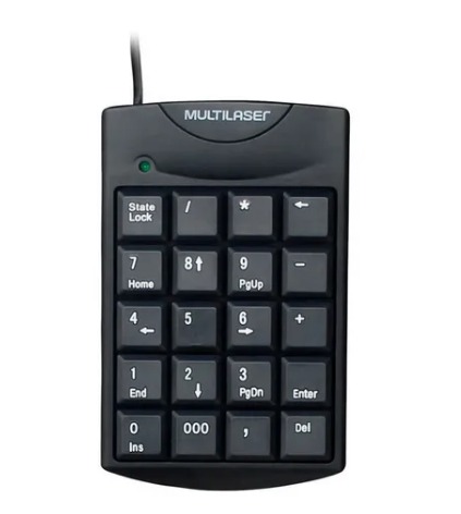 TECLADO NUMERICO COM FIO