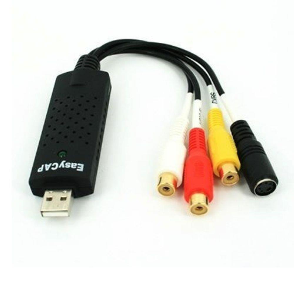PLACA DE CAPTURA - PLACA USB 2.0 X RCA FEMEA