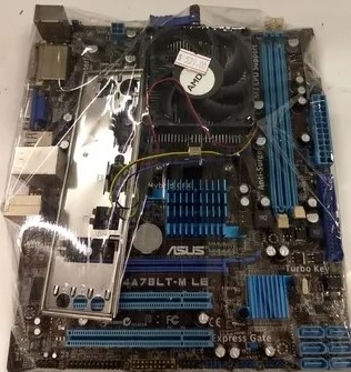 PLACA MAE AM2 + PROCESSADOR ATHLON 2 + COOLER