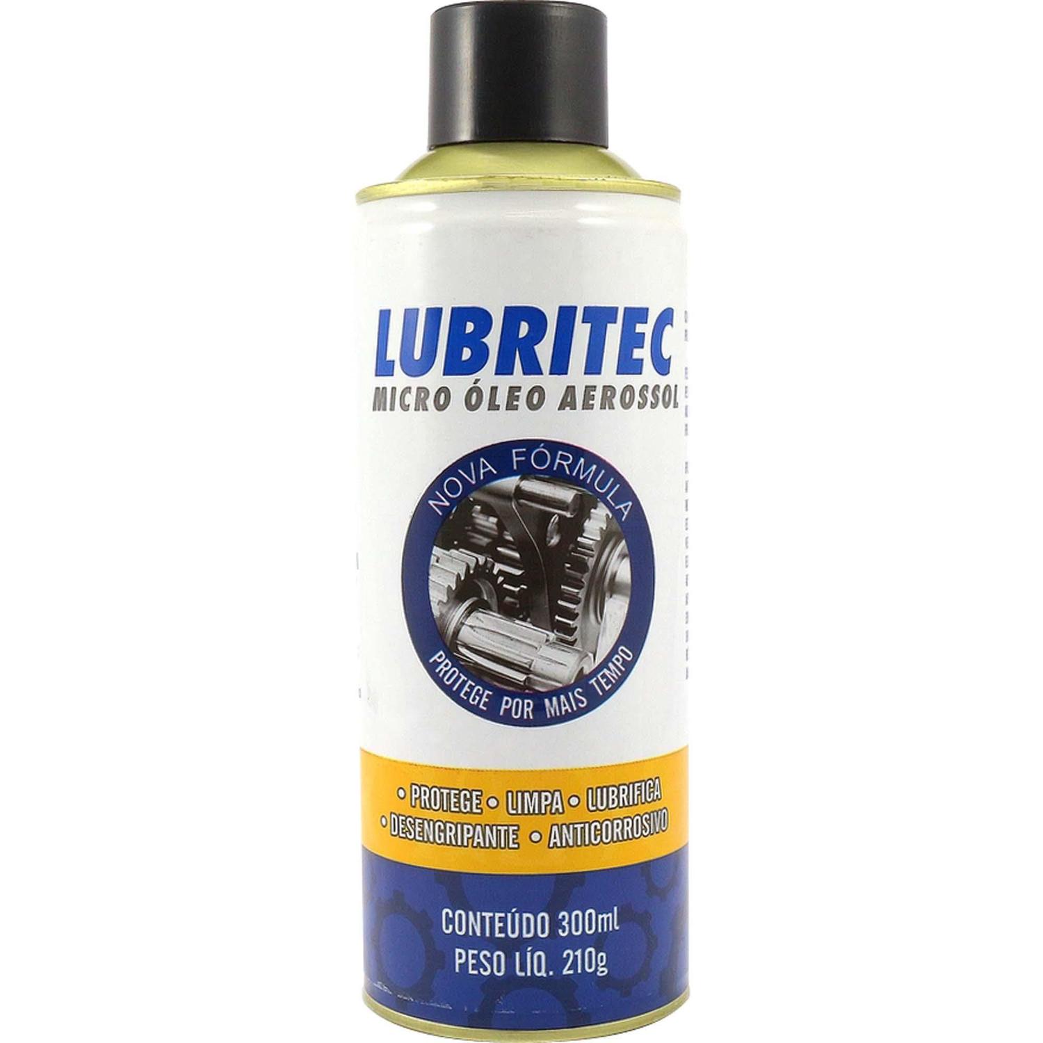 DESENGRIPANTE LUBRITEC AEROSSOL 300ML 210G