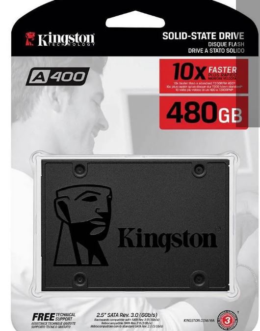 HD SSD 480 GB KINGSTON