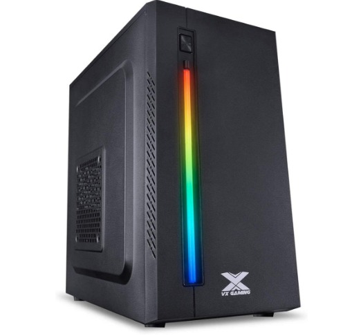 GABINETE GAMER AUSTRALIS PT LED RGB