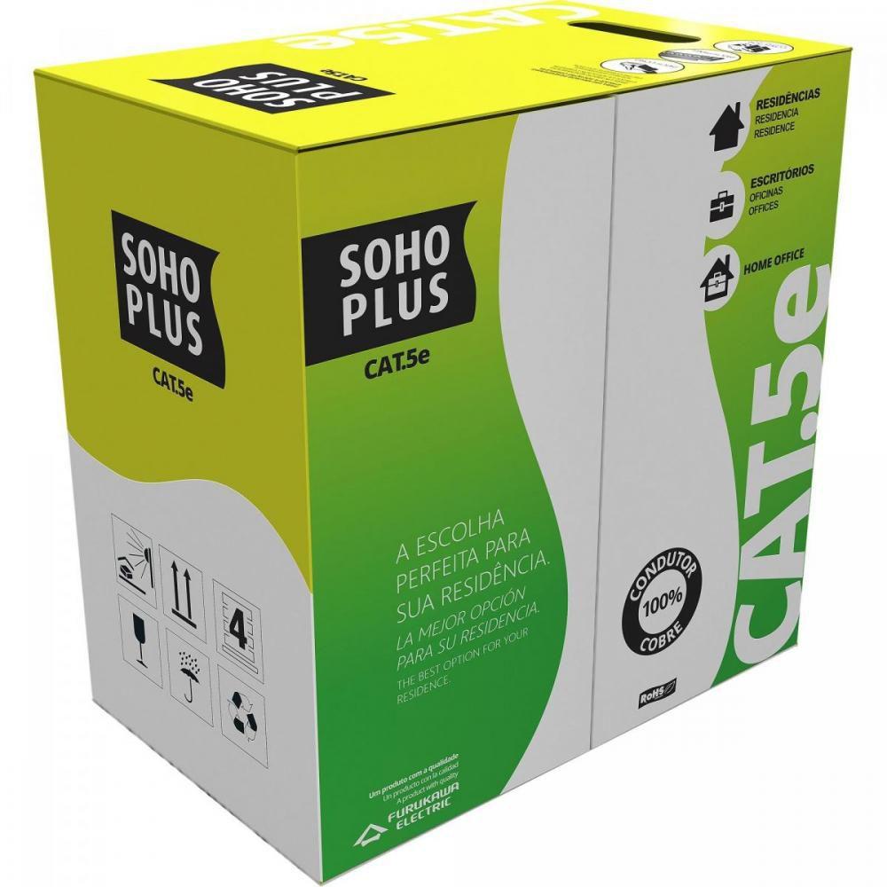 CAIXA DE CABO DE REDE CAT5E - BRANCO FURUKAWA - NAO BLINDADO E 100% COBRE
