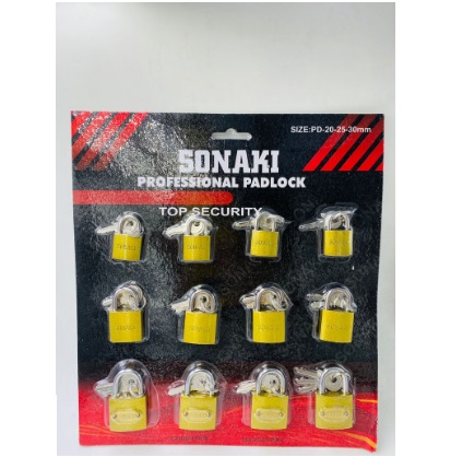 CADEADO SOMAKI SM E-25MM