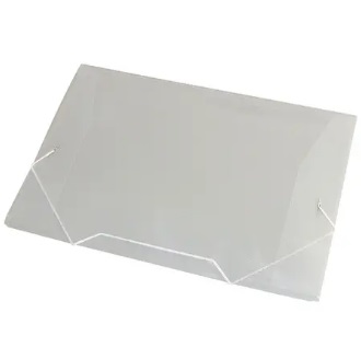 PASTA ABA ELASTICA PLASTICA OFICIO CRISTAL SOFT UNIDADE 160217 - POLIBRAS