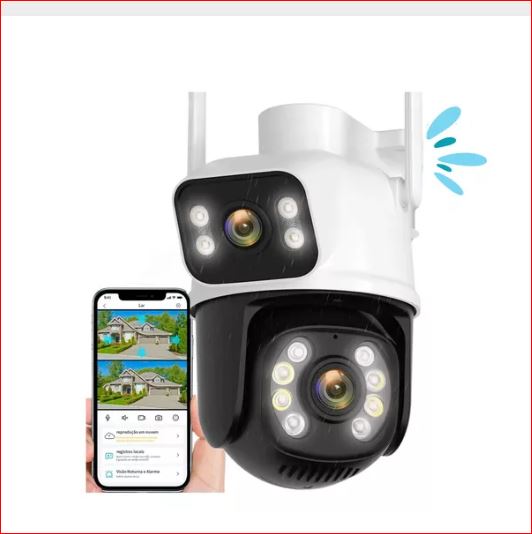 CAMERA IP EXTERNA DUPLA ICSEE