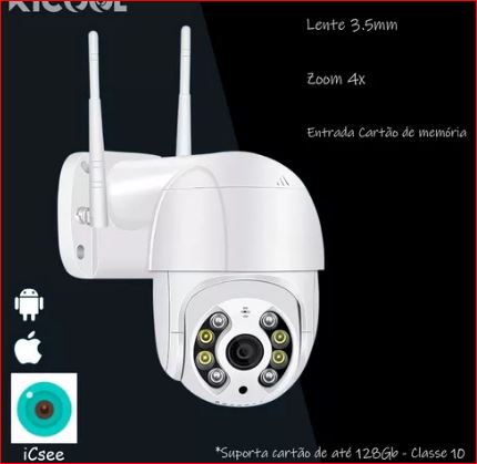 CAMERA IP EXTERNA DUPLA YOOSEE