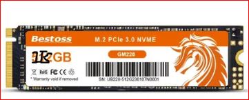 HD SSD M2 NVME - 256 BESTOSS